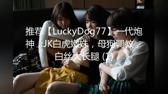 推荐【LuckyDog77】一代炮神，JK白虎嫩妹，母狗调教，白丝大长腿 (1)