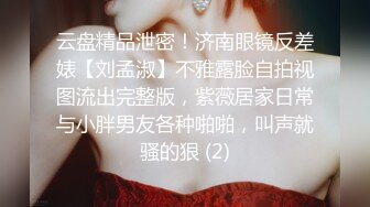 云盘精品泄密！济南眼镜反差婊【刘孟淑】不雅露脸自拍视图流出完整版，紫薇居家日常与小胖男友各种啪啪，叫声就骚的狠 (2)