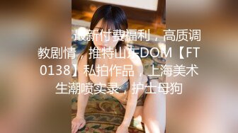 ⚫️⚫️最新付费福利，高质调教剧情，推特山东DOM【FT0138】私拍作品，上海美术生潮喷实录，护士母狗