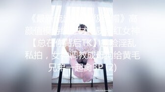 《最新流出㊙️顶级绿帽》高颜值模特级身材气质网红女神【总在你背后TK】露脸淫乱私拍，女神调教成母狗给黄毛兄弟一起肏3P (2)