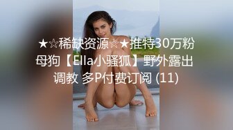 ★☆稀缺资源☆★推特30万粉母狗【Ella小骚狐】野外露出 调教 多P付费订阅 (11)