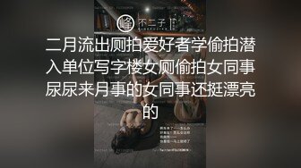 二月流出厕拍爱好者学偷拍潜入单位写字楼女厕偷拍女同事尿尿来月事的女同事还挺漂亮的