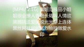 [MP4/ 2.1G] 御姐范极品小姐姐很会撩人香艳长裙叫人情欲沸腾挑逗爱抚脱光光穿上连体黑丝网袜啪啪猛烈抽插做爱水印