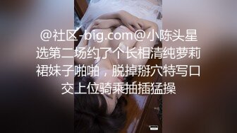 @社区-big.com@小陈头星选第二场约了个长相清纯萝莉裙妹子啪啪，脱掉掰穴特写口交上位骑乘抽插猛操