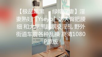 【极品媚黑❤️绿帽淫妻】淫妻熟妇『Yseyo』奶大臀肥腰细 和大屌黑超群交淫乱 野外街道车震各种乱操 高清1080P原版