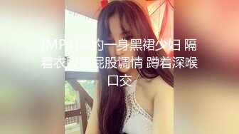 [MP4]网约一身黑裙少妇 隔着衣服摸屁股调情 蹲着深喉口交